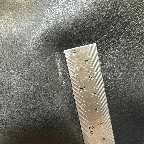 Couture Black Leather Lambskin Jacket - Picture 10 of 10